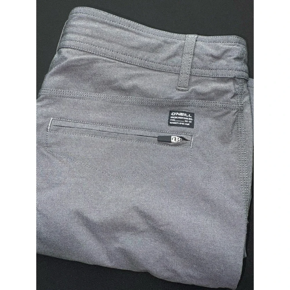 Hurley Mens Hybrid Shorts Walk Mens 34x10 Gray Surfing Hiking 4 Way Stretch